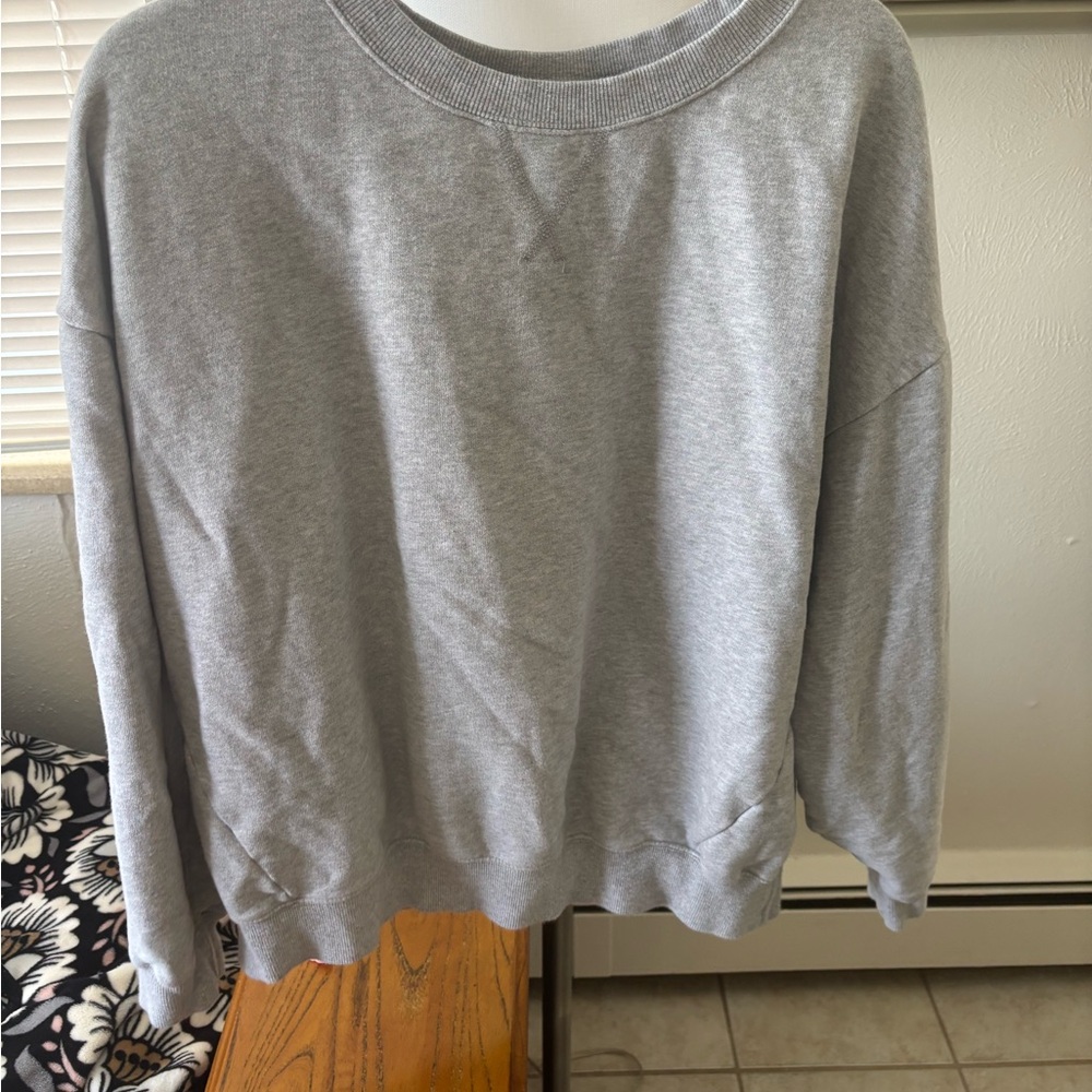 Aerie Classic Heather Gray Sweatshirt